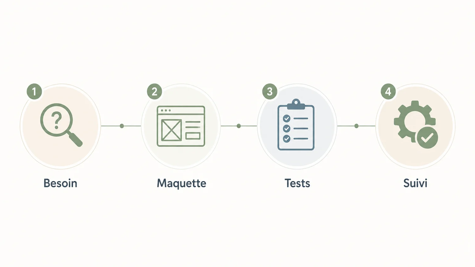 Checklist en quatre étapes pour créer un logiciel métier