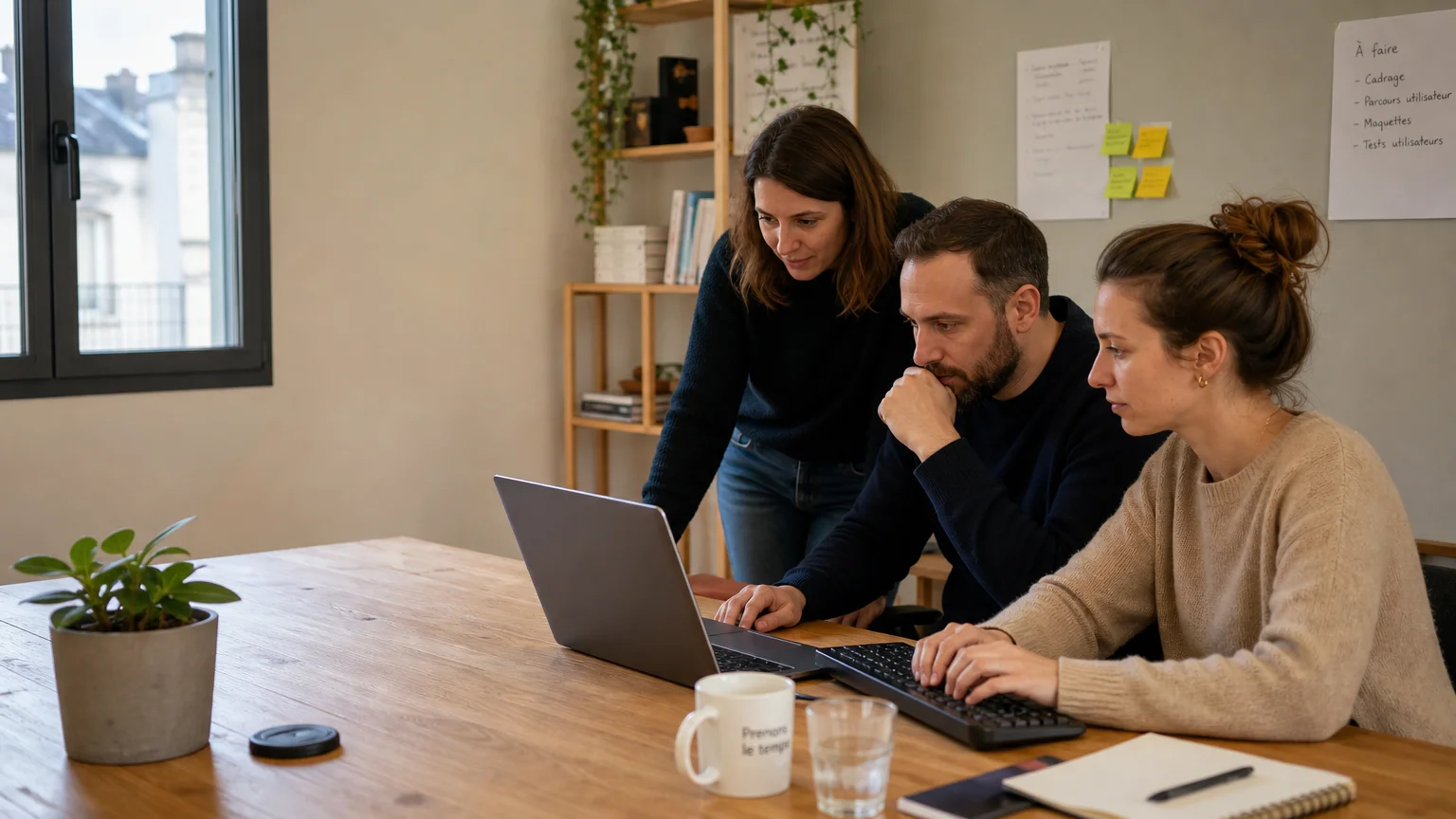 Équipe européenne testant l’accessibilité d’un parcours web au clavier