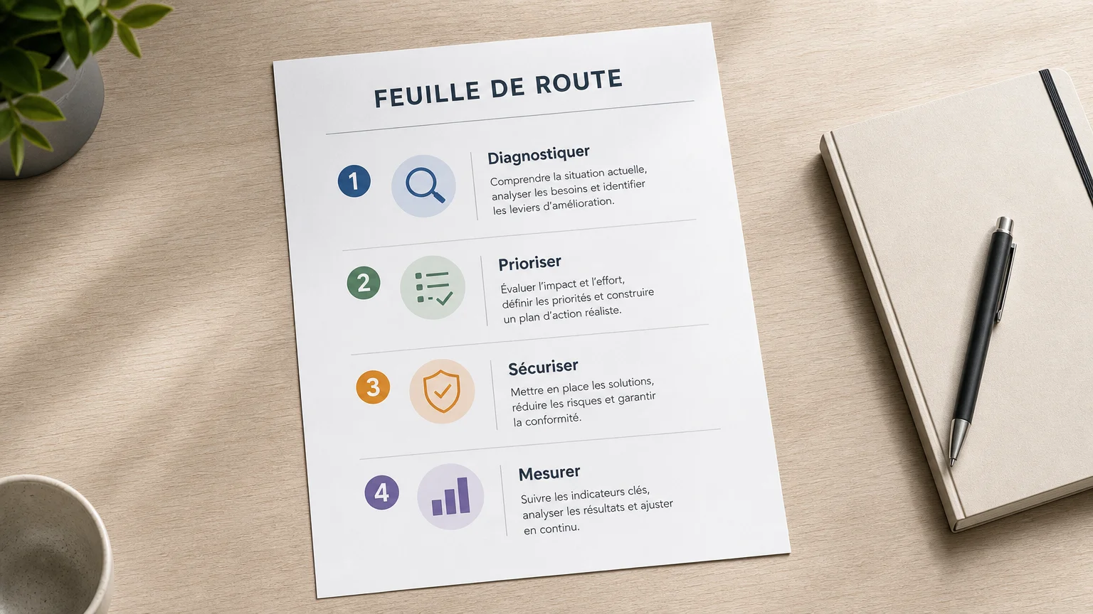 Checklist des étapes d’une transformation numérique sécurisée