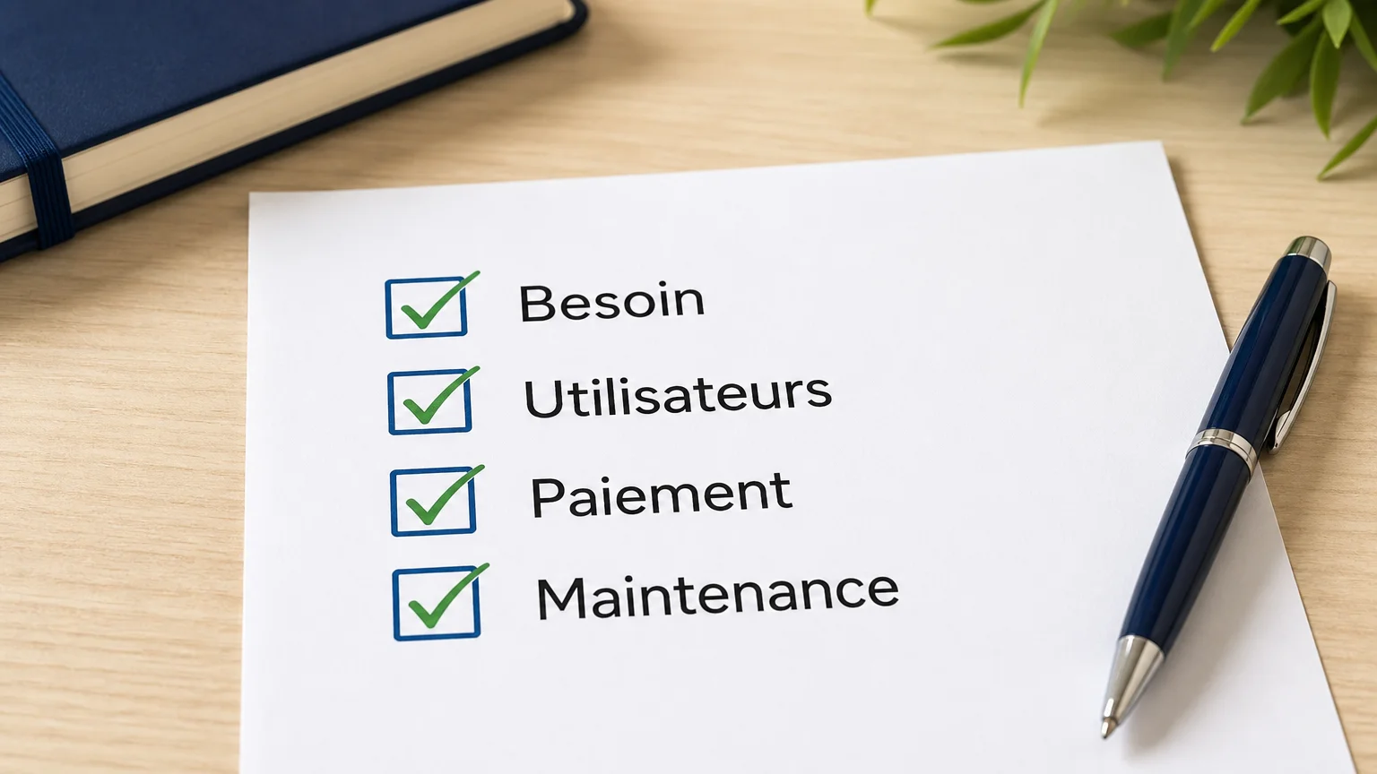 Checklist de préparation d’un projet de marketplace B2B