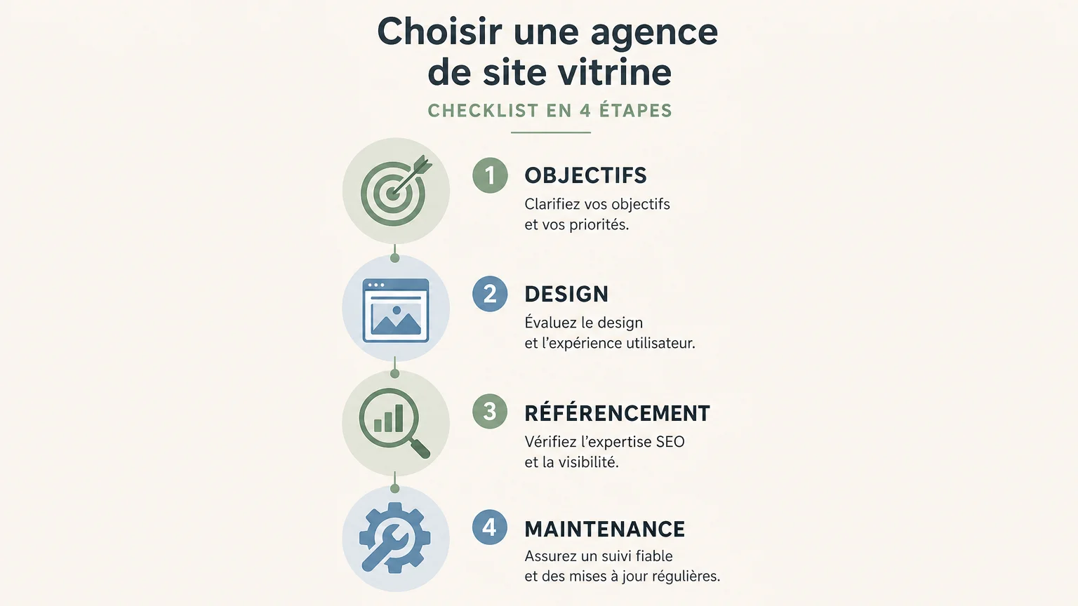 Checklist des critères pour choisir une agence web
