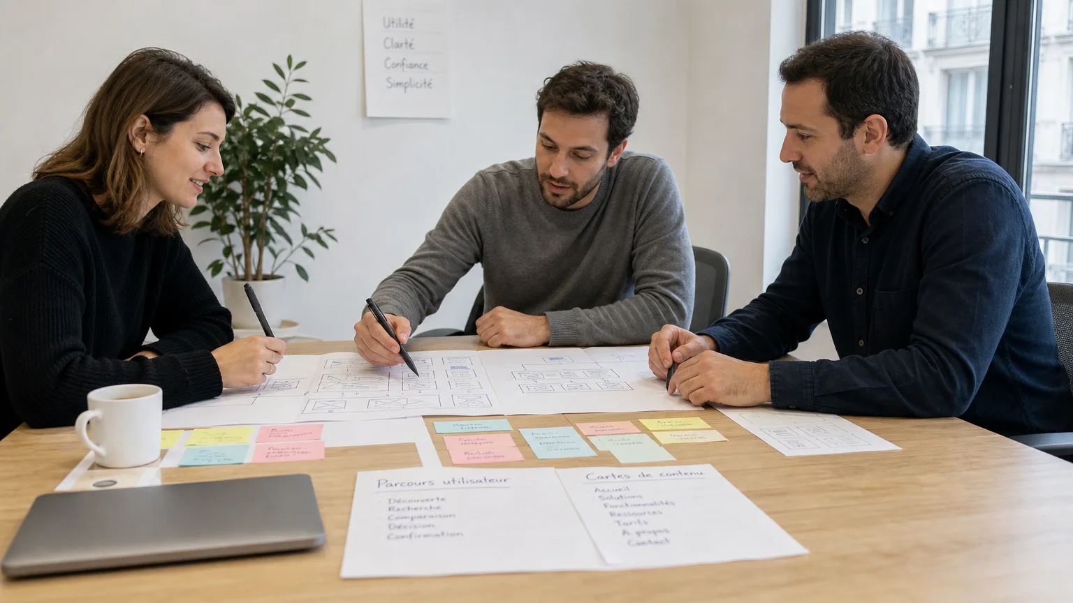 Atelier de co conception UX pour un projet digital