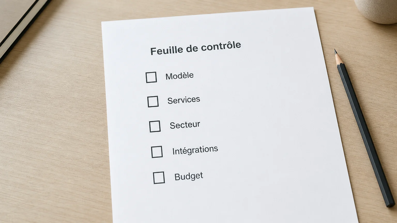 Liste de critères pour comparer des agences marketplace